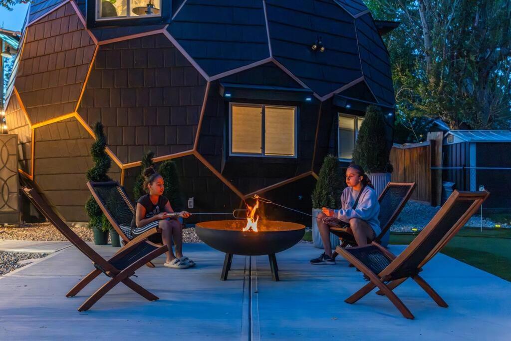 Dome House Yyc, Iconic, Luxury, Backyard Oasis Villa